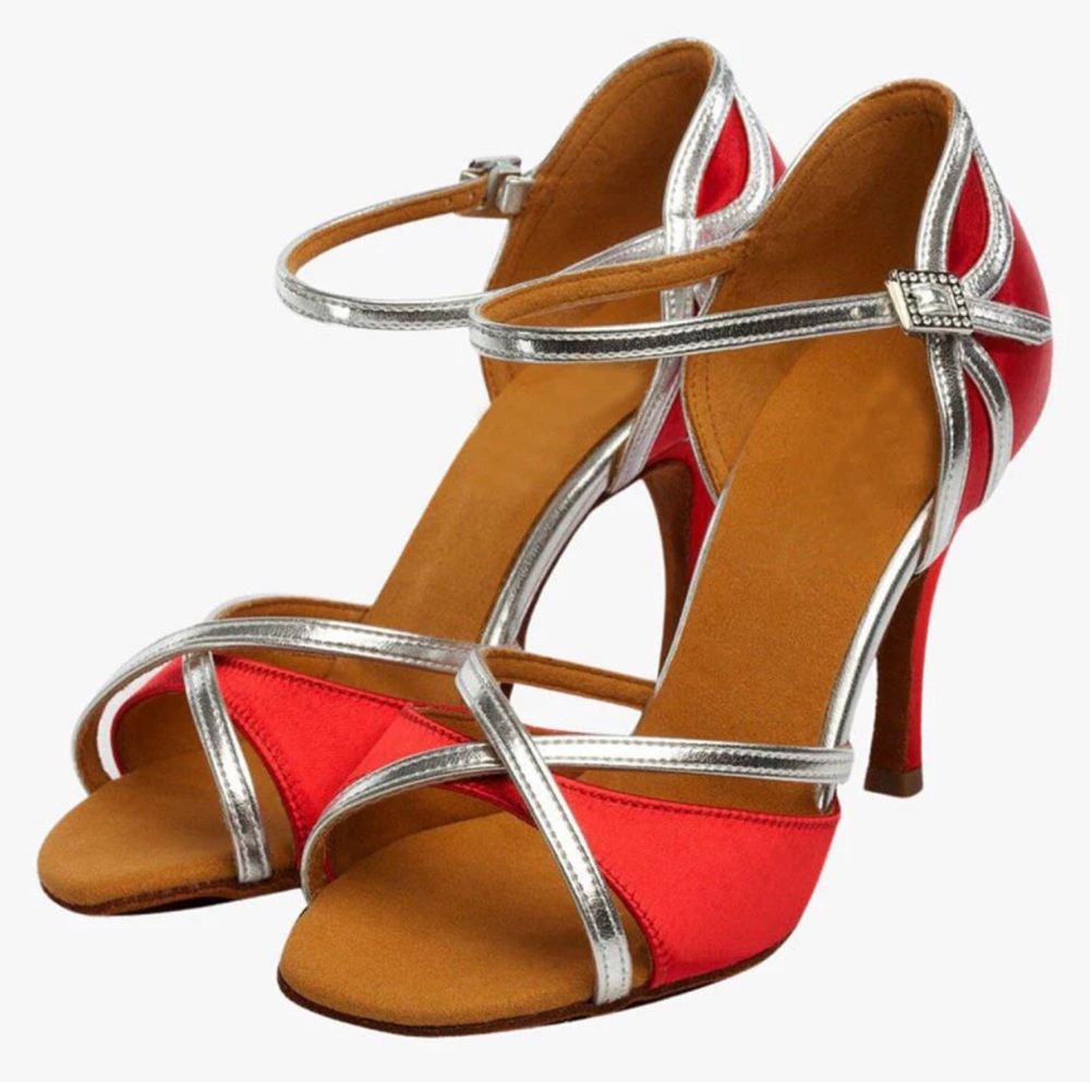 Salsa Dance Shoes - Size 39.5 /8.5